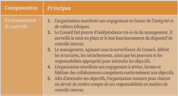 Mise en place d’un système de contrôle interne (SCI)
